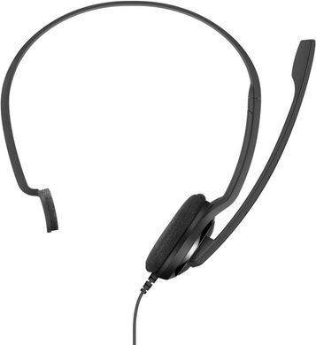 Epos Гарнитура компьютерная моно On-Ear PC 7 Chat, USB, однонаправленный, 2м, Черный 1000431 фото