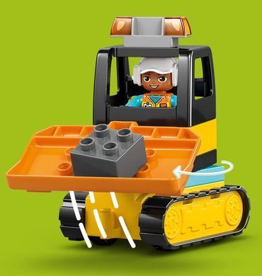 LEGO Конструктор LEGO DUPLO Town 3-в-1 Будівельний майданчик і техніка 10476 фото