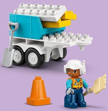 LEGO Конструктор LEGO DUPLO Town 3-в-1 Будівельний майданчик і техніка 10476 фото