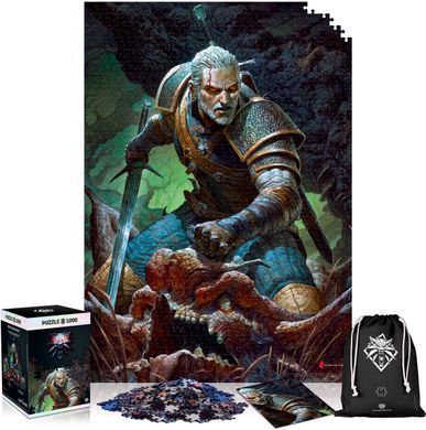 GoodLoot Пазл Witcher: Dark World Puzzles 1000 эл. 5908305240464 фото
