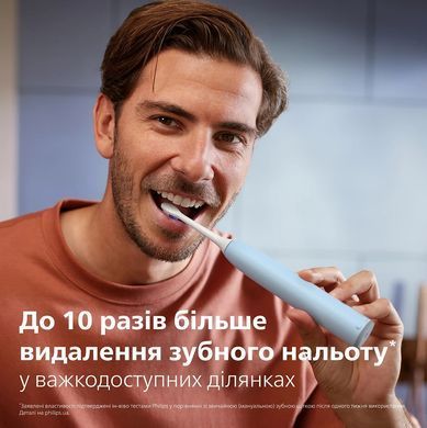 Philips Щетка зубная электр. Sonicare 6100 Series, 62т. колеб/мин, насадок-1, голубой HX7406/01 фото