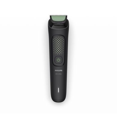 Philips Тример Philips All-in-One Trimmer 3000 Series, для обличчя, голови, тіла, акум., насадок-9, сталь, чорний MG3945/15 фото