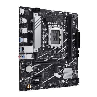 ASUS Материнcька плата PRIME B760M-R D4 s1700 B760 2xDDR4 M.2 HDMI mATX 90MB1HA0-M0EAY0 фото