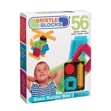 Конструктор серии Bristle Blocks - СТРОИТЕЛЬ (56 деталей, в коробке) BT3070Z фото