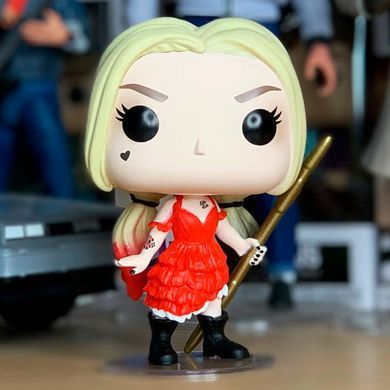 Ігрова фігурка FUNKO POP! серії "Загін самогубців" - ГАРЛІ КВІНН У ЧЕРВОНІЙ СУКНІ 56016 фото