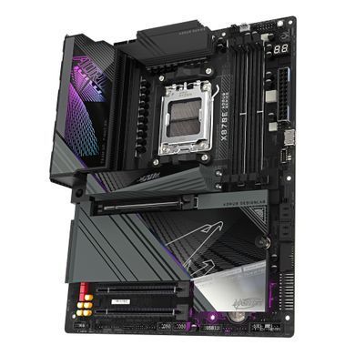 Gigabyte Материнская плата X870E AORUS MASTER sAM5 X870 4xDDR5 M.2 HDMI Typc-C ATX X870E_AORUS_MASTER фото
