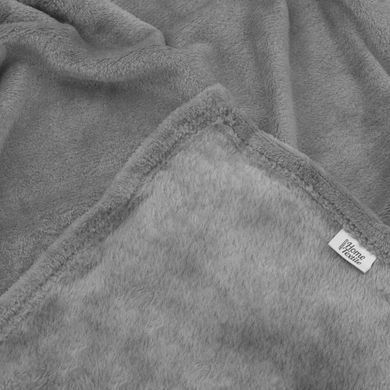 ARDESTO Плед Ardesto Flannel 160х200см, 100% поліестер, сірий світлий