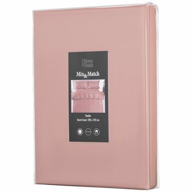 ARDESTO Пододеяльник Mix&Match Premium, 200х220см, 100% хлопок, сатин, нюд