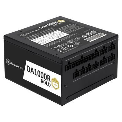 SilverStone Блок живлення Decathlon Cybenetics DA1000R-GM (1000W), >90%, 80+ Gold, 135mm SST-DA1000R-GM фото