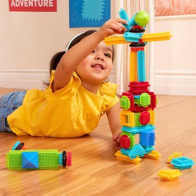 Конструктор серии Bristle Blocks - СТРОИТЕЛЬ (56 деталей, в коробке) BT3070Z фото