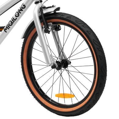 Miqilong Детский велосипед ST 20" серебристый RBB-ST20-SILVER фото