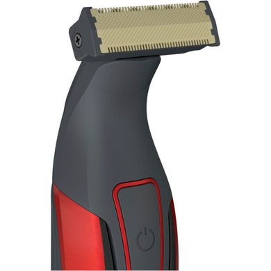 Rowenta Тример Forever Sharp Comfort, для бороди, акум., насадок-6, 120 хв. використання, сталь, сіро-червоний TN6040F4 фото