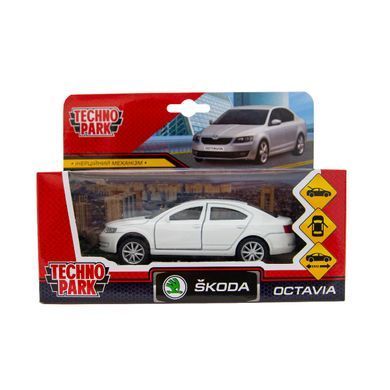 Автомодель - SKODA OCTAVIA (белый) OCTAVIA-WH фото