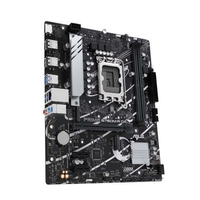 ASUS Материнcька плата PRIME B760M-R D4 s1700 B760 2xDDR4 M.2 HDMI mATX 90MB1HA0-M0EAY0 фото