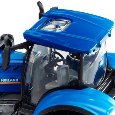 Модель серии Farm - ТРАКТОР NEW HOLLAND T7.315 с фронтальным погрузчиком (синий, 1:32) 18-31632 фото