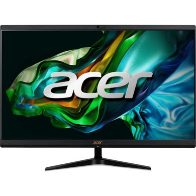 Acer Комп'ютер персональний моноблок Aspire C24-1800 23.8" FHD, Intel i5-12450H, 8GB, F512GB, UMA, WiFi, кл+м, Lin, чорний DQ.BM2ME.001 фото