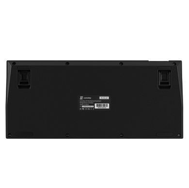 Lemokey Клавиатура механическая X4 84Key, Keychron Brown, USB-A, QMK/VIA, Hot-Swap, EN/UKR, Red led, чорний X4-A3-UA фото
