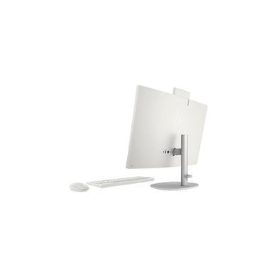HP Комп'ютер персональний моноблок All-in-One 27" FHD IPS AG, AMD R7-350 AI, 32GB, F2TB, UMA, WiFi, кл+м, Win11, білий C31F6EA фото
