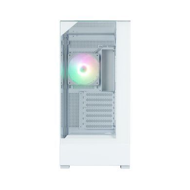 Zalman Корпус P40 Prism Plus без БП, 2xUSB3.0, 1x Type C, 3x120мм ARGB Reverse, 1x120мм ARGB, VGA 420мм, LCS ready, TG Side/Front/Top Panel, ATX, белый P40PRISMPLUSWHITE фото