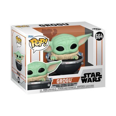 Funko Фигурка Funko POP Star Wars: Mandalorian S9 - Grogu w/prama 5908305247586 фото