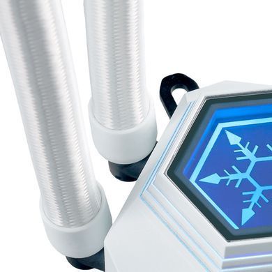 SilverStone Система рідинного охолодження Perma Frost Premium PF360W-ARGB-V2, LGA1700, 2066, 2011, 1200, 115x, AM5, AM4, FM1, FM2, TDP300W SST-PF360W-ARGB-V2 фото