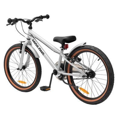 Miqilong Детский велосипед ST 20" серебристый RBB-ST20-SILVER фото