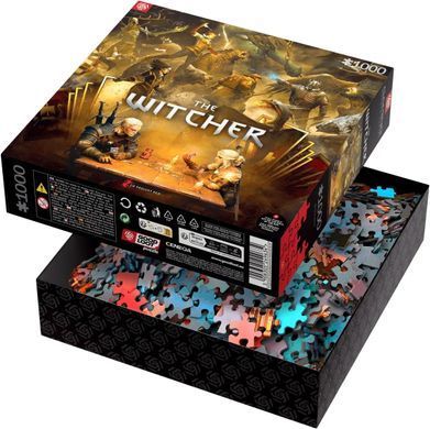 GoodLoot Пазл The Witcher Playing Gwent 1000 ел. 5908305249634 фото
