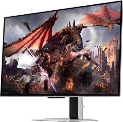 Samsung Монитор 32" Odyssey G80SD HDMI, DP, USB, Bluetooth, OLED, 3840x2160, 240Hz, 0.3ms, G-Sync Compatible LS32DG800SIXUA фото