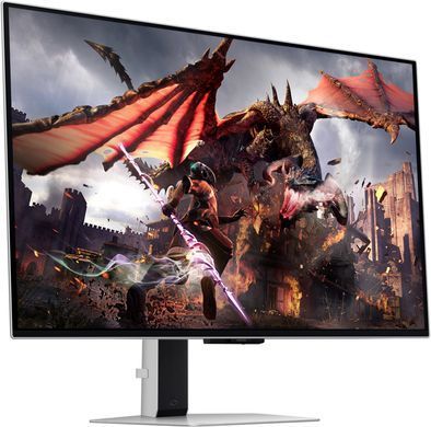 Samsung Монитор 32" Odyssey G80SD HDMI, DP, USB, Bluetooth, OLED, 3840x2160, 240Hz, 0.3ms, G-Sync Compatible LS32DG800SIXUA фото