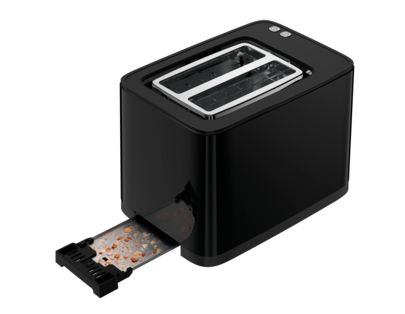 Тостер Tefal Digital, 850Вт, пластик, LED дисплей, черный TT640810 фото