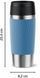 Tefal Термочашка Travel Mug Classic Twist, 360мл, нержавіюча сталь, блакитний 4 - магазин Coolbaba Toys