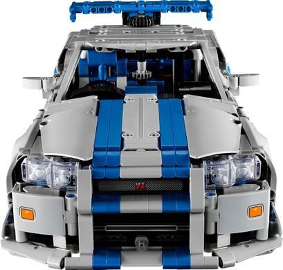 LEGO Конструктор LEGO Technic Подвійний форсаж Автомобіль Nissan Skyline GT-R (R34) 42210 фото
