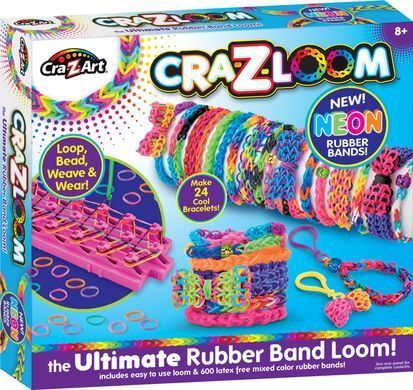 Cra-Z-Art Cra-Z-Art Ultimate Rubber Band Loom Bracelet Making Kit Assorted 19128CRA фото