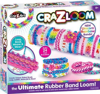 Cra-Z-Art Cra-Z-Art Ultimate Rubber Band Loom Bracelet Making Kit Assorted 19128CRA фото