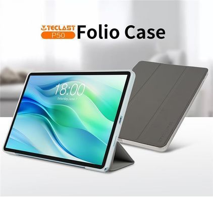 TECLAST Чохол для P50 (2024), 11", Flex, сірий 6940709689066 фото