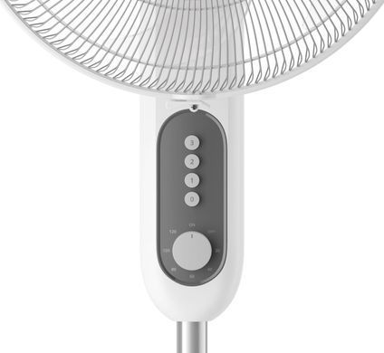 Philips Вентилятор напольный Series 1001, 45см, 47Вт, опора круглая, белый