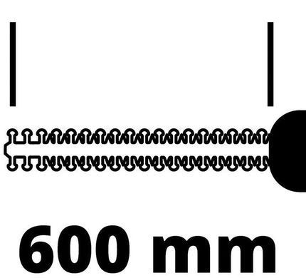 Einhell Кусторіз акум GE-CH 18/60 Li - Solo, 18В, PXC, 600 мм 3410930 фото