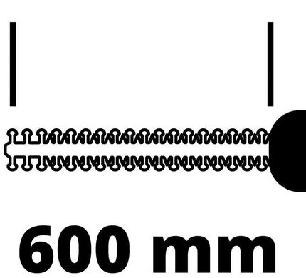 Кусторіз акум Einhell GE-CH 18/60 Li - Solo, 18В, PXC, 600 мм, 2.9 кг (без АКБ і ЗП) 3410930 фото