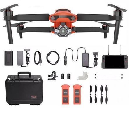 Autel Дрон EVO II Pro Rugged Bundle V3, FCC, Anti-Interference, Orange 102001514 фото