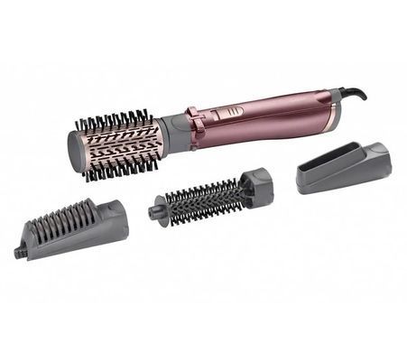 BaByliss Фен-щітка Beliss Big Hair, 1000Вт, 2 режими, іоніз-я, хол. обдув, кераміка, рожевий AS960E фото