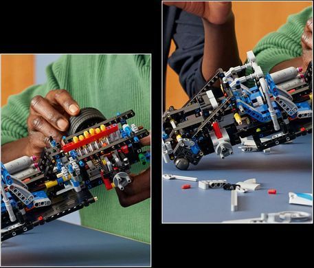 LEGO Конструктор LEGO Technic Подвійний форсаж Автомобіль Nissan Skyline GT-R (R34) 42210 фото