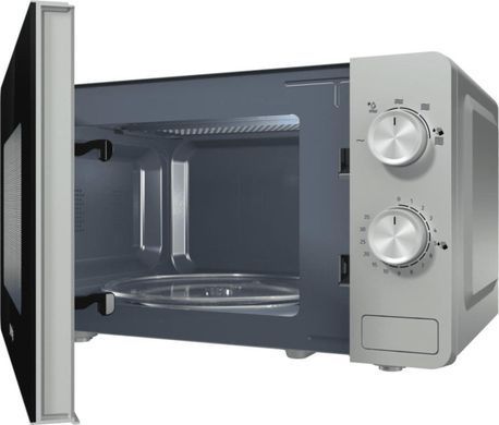 Gorenje Мікрохвильова піч, 20л, мех. керув., 800Вт, сріблястий MO20E1S фото