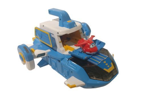 Super Wings Игровой набор Supercharge Air Moving Base, Воздушная База, свет, звук EU740831 фото