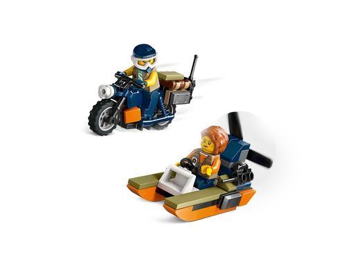 LEGO Конструктор City Вертоліт у базовому таборі для дослідження джунглів 60437 фото
