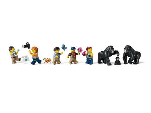 LEGO Конструктор City Вертоліт у базовому таборі для дослідження джунглів 60437 фото