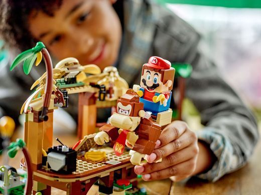 LEGO Конструктор Super Mario Дом на дереве Донки Конг. Дополнительный набор 71424 фото