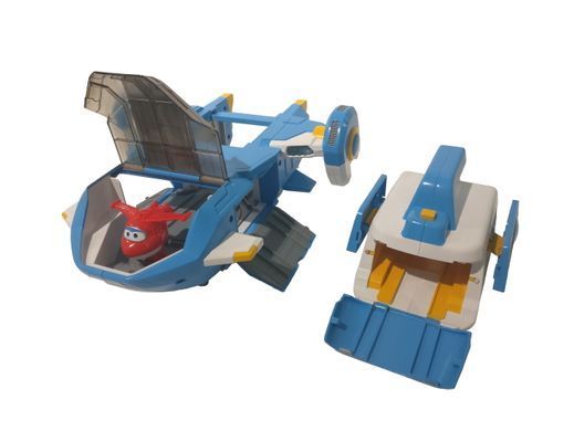 Super Wings Игровой набор Supercharge Air Moving Base, Воздушная База, свет, звук EU740831 фото