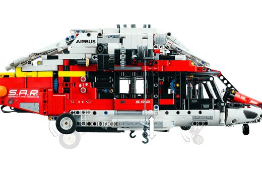 Конструктор LEGO Technic Спасательный вертолет Airbus H175 42145 фото