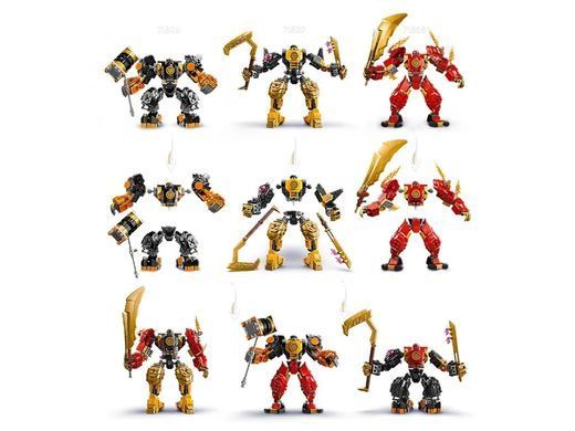 LEGO Конструктор LEGO Ninjago Бойовий робот Арін Спін-джитсу 71839 фото