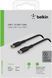 Belkin Кабель USB-C > USB-C заряджання/синхронізації 1м, 60Вт, Type-C, плетений, чорний 6 - магазин Coolbaba Toys